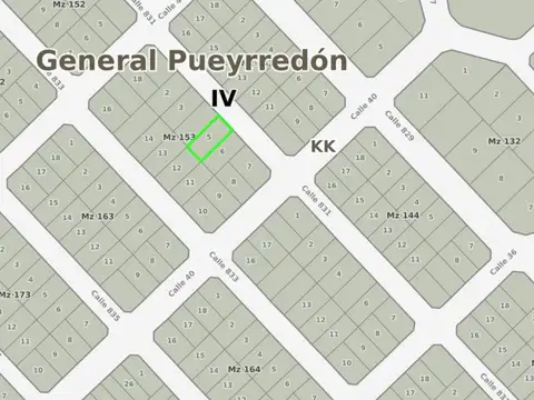 calle 831 y calle 40 800