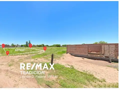 Venta de lote en calle 53, Sáenz Peña - 4275 m²