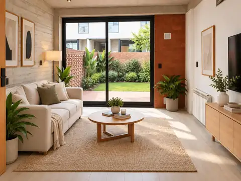 Duplex a estrenar - Jardín con parrilla   suite y vestidor
