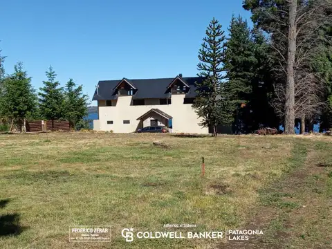 ALQUILER PERMANENTE-Casa con costa de Lago-Dina Huapi, Pilcaniyeu