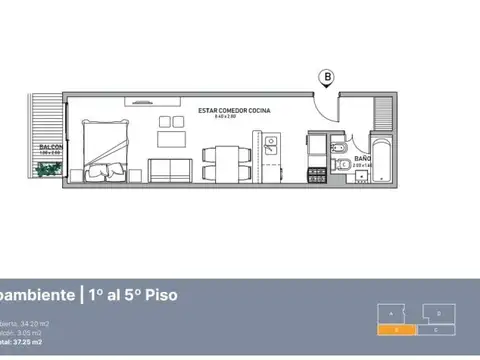 Departamento en Venta A Estrenar