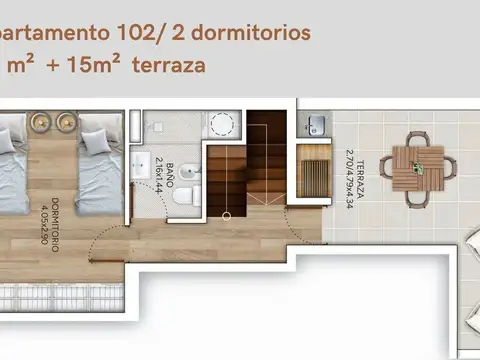 Casa en Venta de 2 dormitorios