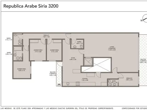 Departamento en Venta de 5 ambientes