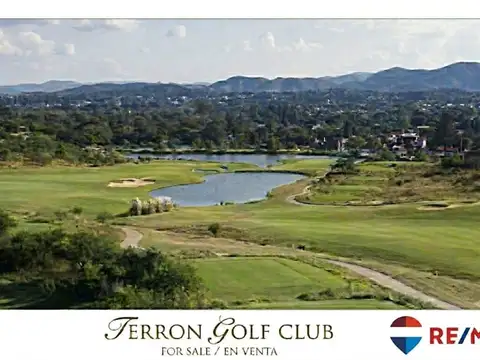 Lote Estancia El Terron Golf Club con anteproyecto