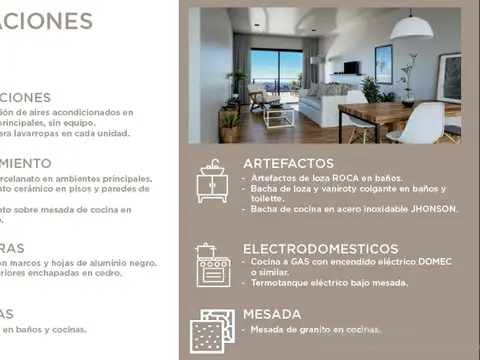 Departamento en Venta de 2 ambientes