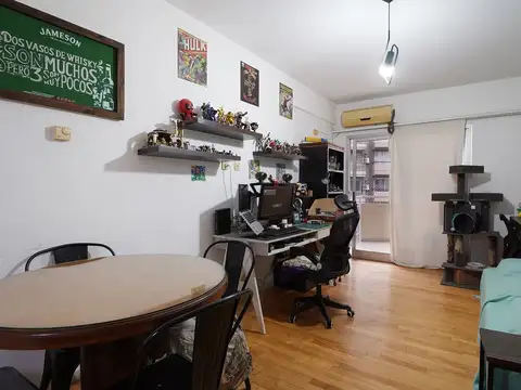 Departamento 2 ambientes con 1 baño