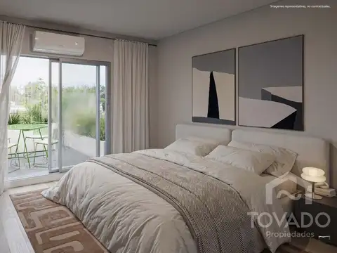 Departamento 4 ambientes con 2 baños