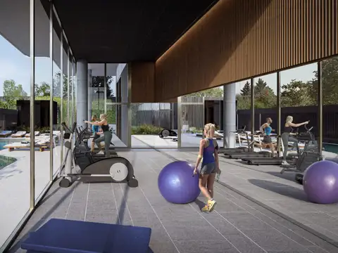 Departamento 2 ambientes con 1 baño