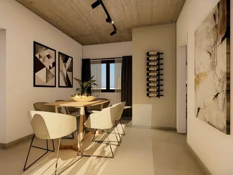 Departamento 3 ambientes con 2 baños