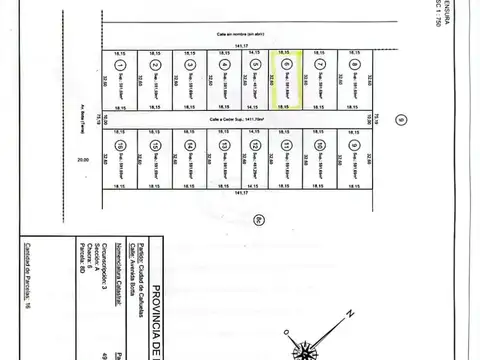 Terreno en Venta en Cañuelas, USD 16.000