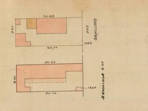 Terreno en Venta 20,70  mts Fondo