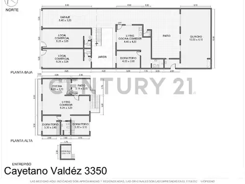 CAYETANO VALDEZ 3300