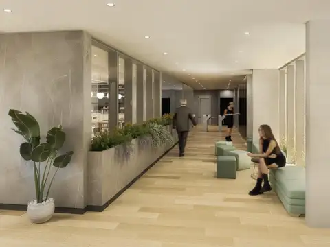 Oficina Monoambiente con 1 baño