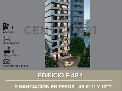 Venta de Departamento de 3 dormitorios, La Plata