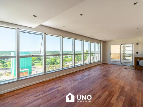 Moreno y Av. Wheelwright - Piso Exclusivo de 3 Dormitorios con Vista al Río. Con cochera.