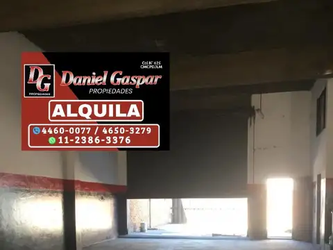 ALQUILER – GALPÓN / DEPÓSITO C/DOBLE ACCESO – JOSE C. PAZ