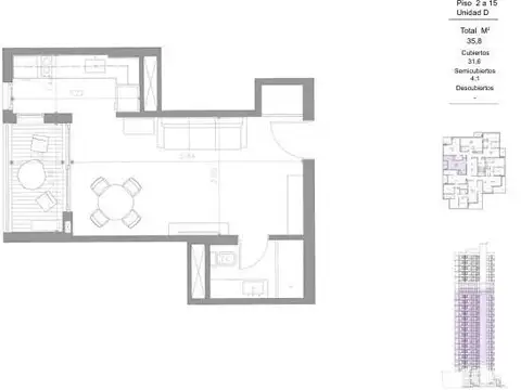 Departamento en Venta en General San Martín, USD 86.500