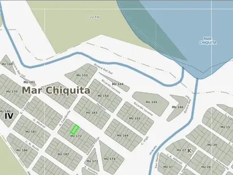 Terreno en Venta en Mar Chiquita, USD 36.900