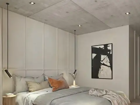 Departamento 2 ambientes con 2 baños