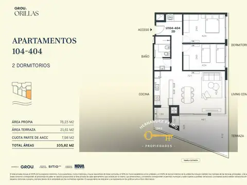 Departamento en Venta en Ciudad De La Costa, USD 320.390