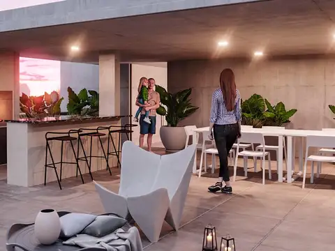 Con amenities en planta baja y en terraza. Financiación