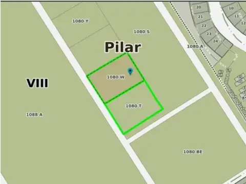 Venta Pilar Dos lotes Juntos