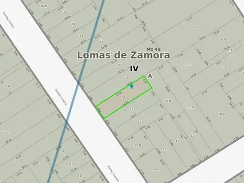 Terreno en Venta en Temperley, USD 89.000