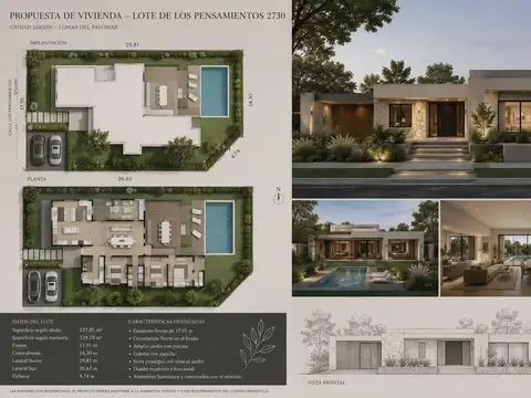 Venta Terreno en De los Pensamiento