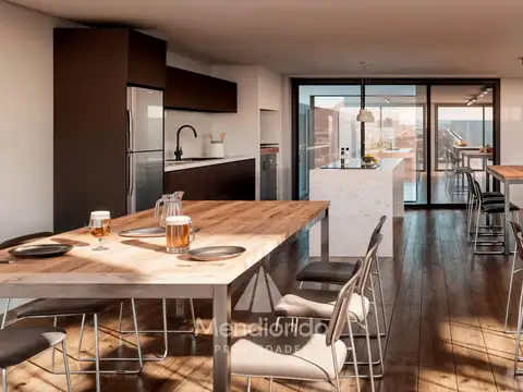 Depto 2 amb AL CONTRAFRENTE c/ balcón. Baño en suite   toilette (Piso 6) - COMPASS Chauvin.