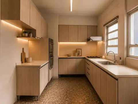 Departamento 5 ambientes con 2 baños