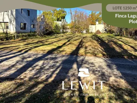 VENTA LOTE C/PROYECTO APROBADO | 1250m² | Bº FINCA LAGUNA BLANCA | PLOTTIER