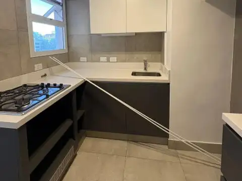 Departamento 2 ambientes con 1 baño