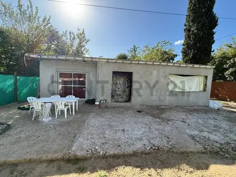 venta casa en construcción a finalizar con terreno de 600mtrs