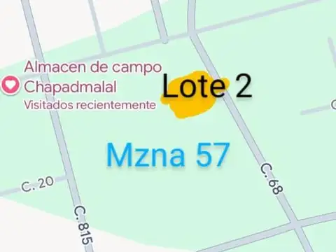 Terreno en Venta en Barrio Chapadmalal, USD 33.000