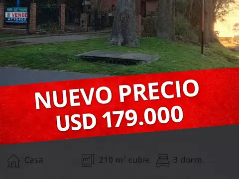 A METROS RIO - VALOR REBAJADO - CHALET ZONA GUARDERIA NAUTICA