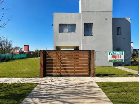 ALQUILER - Casa en Funes 4 dormitorios