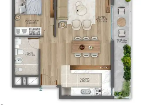 Departamento en Alquiler A Estrenar