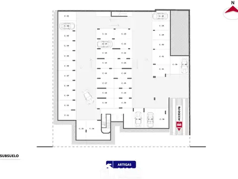 Departamento en Venta de 1 dormitorio