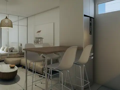Departamento 2 ambientes con 1 baño
