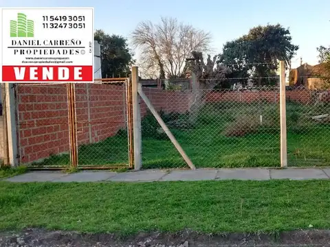VENTA TERRENO. JOSÉ C PAZ.
