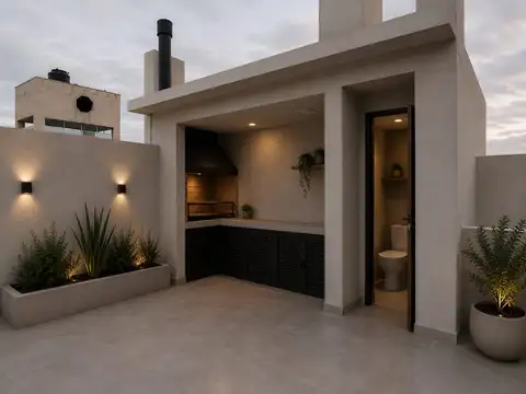 Departamento 3 ambientes con 2 baños