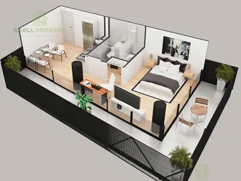 Departamento en Venta en Cid Campeador, USD 143.500