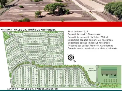 Terreno en Venta de 378,0 m2