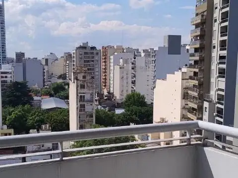 Departamento 2 ambientes con 2 baños