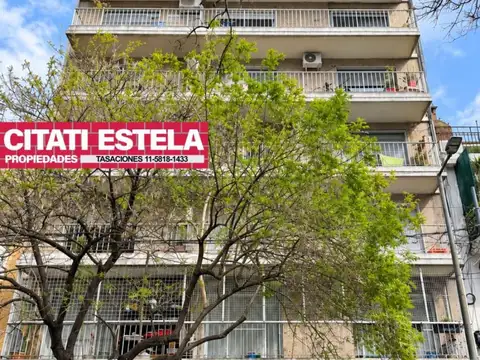 2 ambientes con patio reciclado