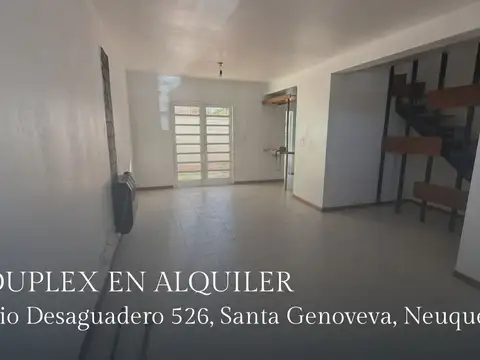 ALQUILER DUPLEX 2 DORMI | SANTA GENOVEVA | NQN