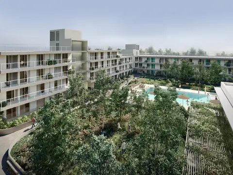 Departamento de dos dormitorios en Unico Golf Fisherton