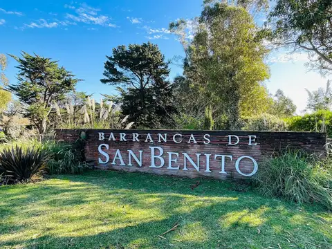 Terreno en Barrancas de San Benito