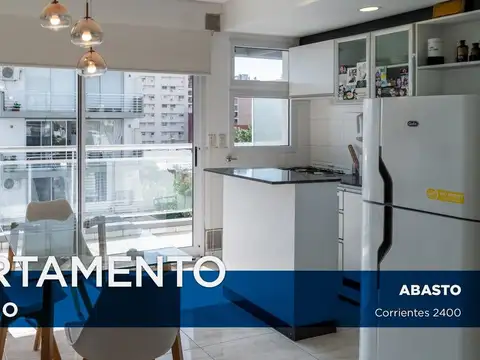 DEPARTAMENTO EN VENTA DE 1 DORMI EN BARRIO ABASTO