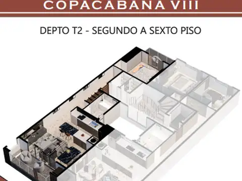 Departamento en Venta al Norte
